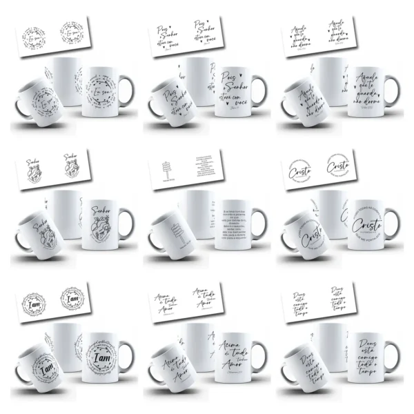 Artes Para Caneca Salmos E Proverbios Em Jpg 2