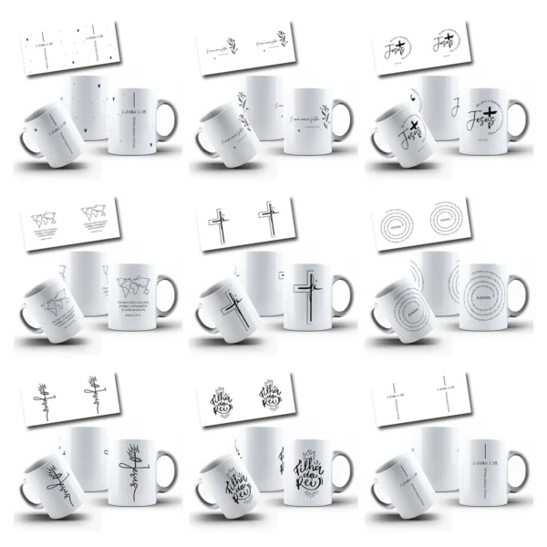 Artes Para Caneca Salmos E Proverbios Em Jpg 3