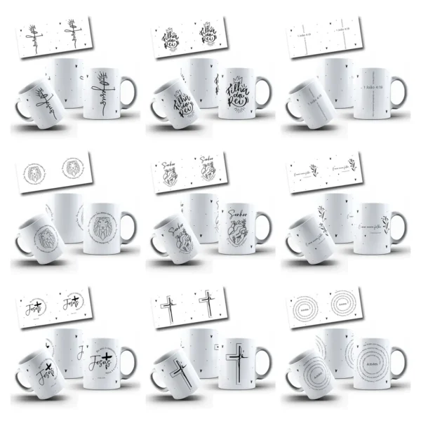 Artes Para Caneca Salmos E Proverbios Em Jpg 4