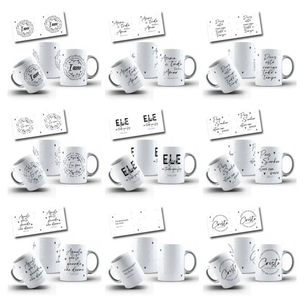 Artes Para Caneca Salmos E Proverbios Em Jpg 5