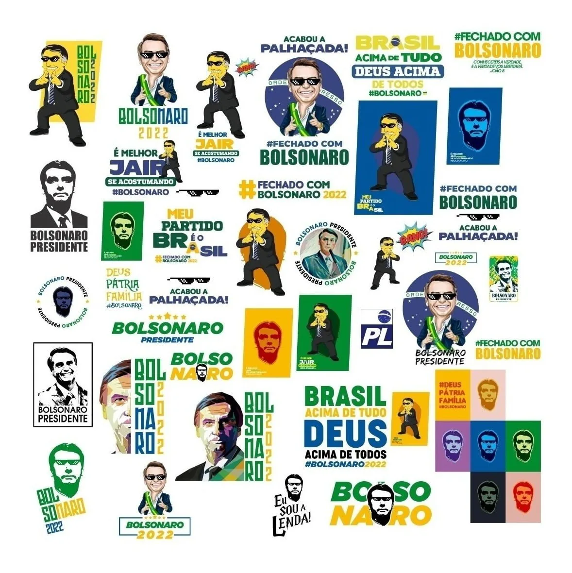 Artes Sublimação Caneca Lula Bolsonaro Ciro Eleições 2022
