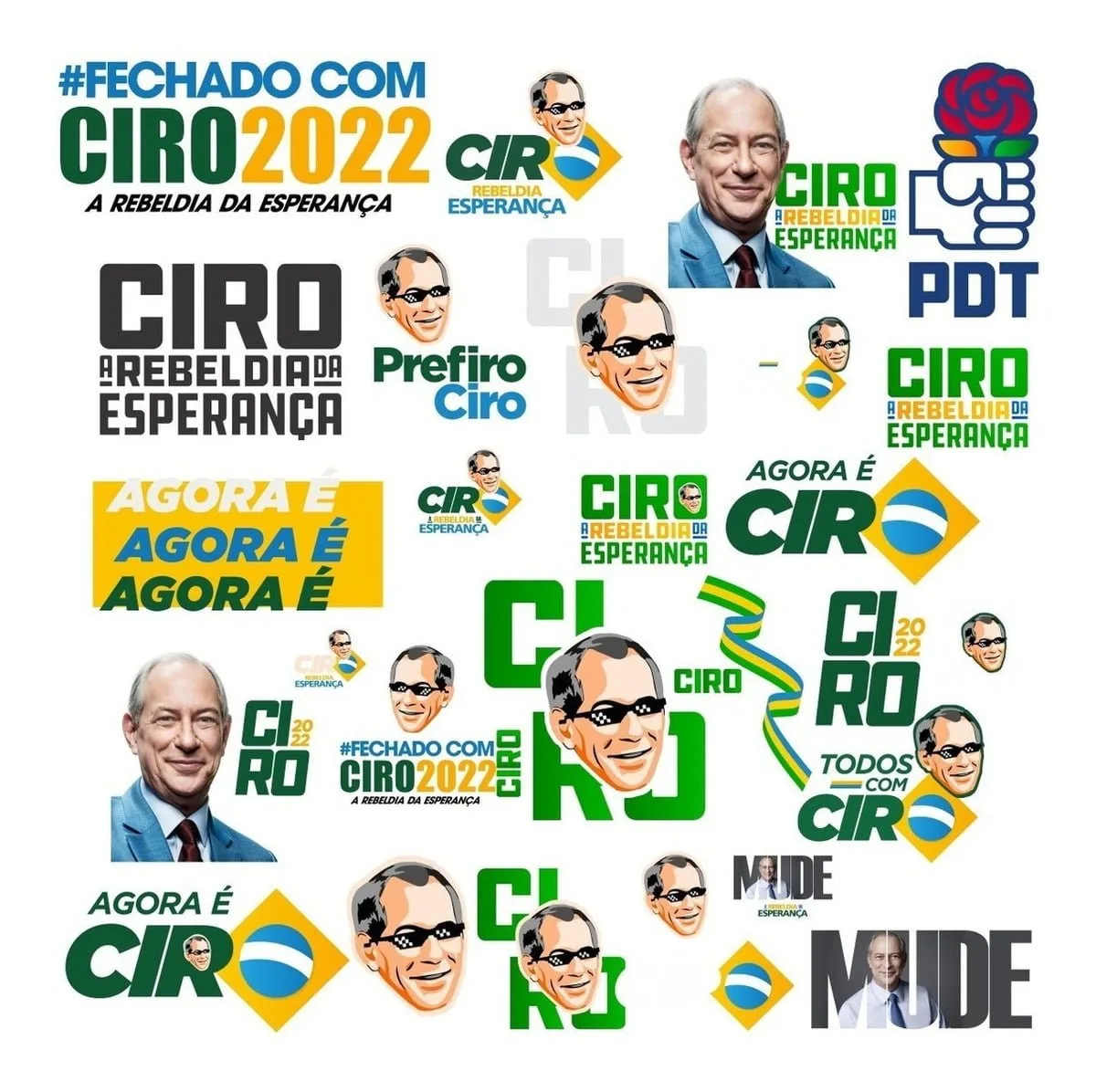 Artes Sublimação Caneca Lula Bolsonaro Ciro Eleições 2022