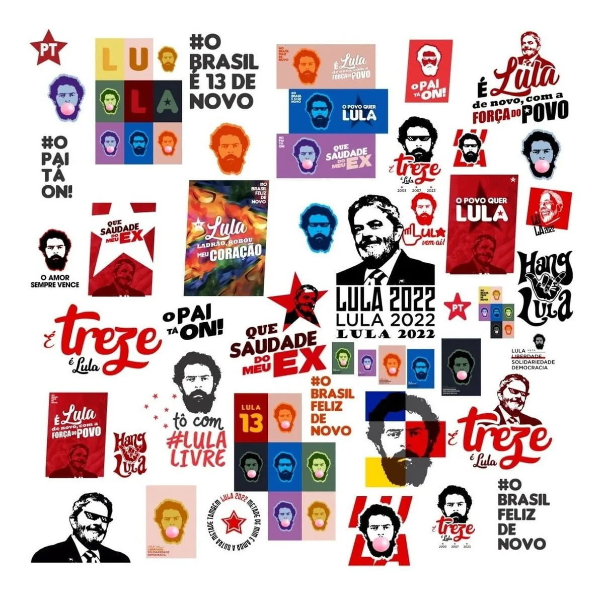 Artes Sublimação Caneca Lula Bolsonaro Ciro Eleições 2022