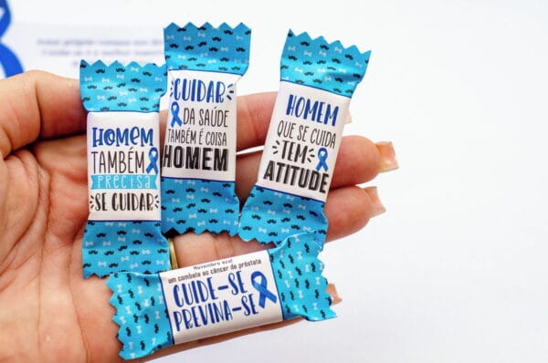 Balinha e Card Novembro Azul