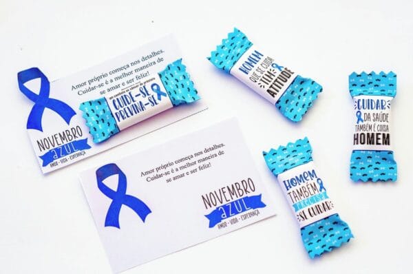 Balinha e Card Novembro Azul