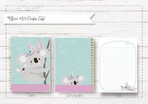Bloco A5 Coala Cute