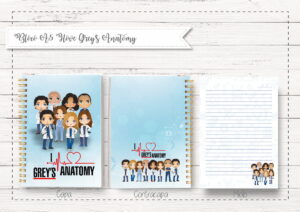 Bloco A5 I Love Greys Anatomy