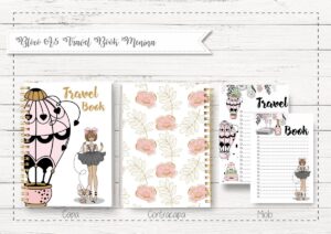 Bloco A5 Travel Book Menina