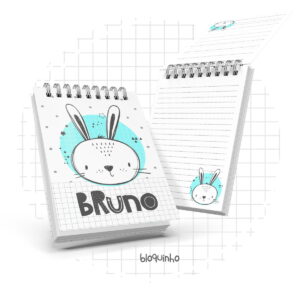 Bloquinho A6 Coelho Escandinavo