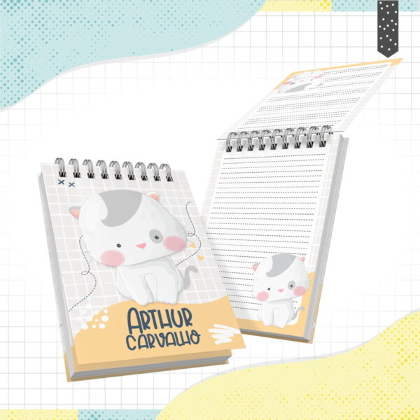 Bloquinho A6 Gatinho