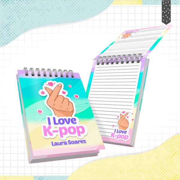 Bloquinho A6 KPOP
