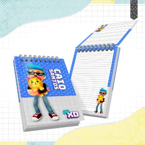 Bloquinho A6 Pkxd Menino