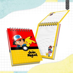 Bloquinho A6 Pokémon