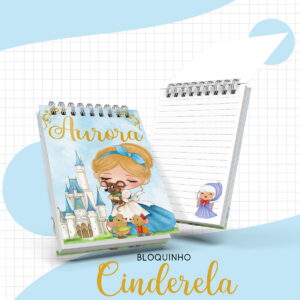 Bloquinho Anotações Bebê Cinderela