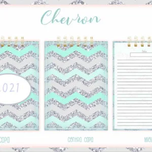 Bloquinho Anotações Chevron