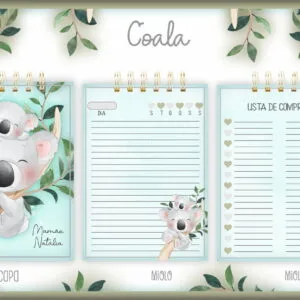 Bloquinho Anotações Coala