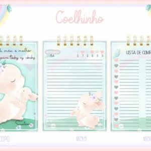 Bloquinho Anotações Coelinha Mãe