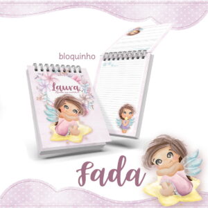 Bloquinho Anotações Fada