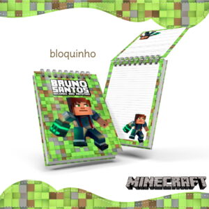 Bloquinho Anotações Minicreft