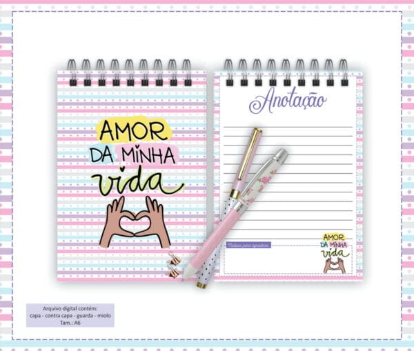 Bloquinho Dia dos Namorados - Modelo 4