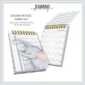 Bloquinho Dumbo 4 Bloquinho Dumbo