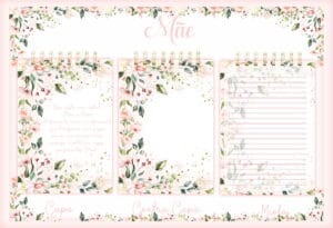 Bloquinho Floral Mãe