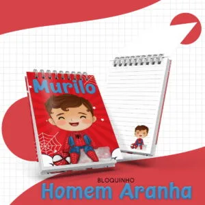 Bloquinho Homem Aranha 29 Bloquinho Homem Aranha