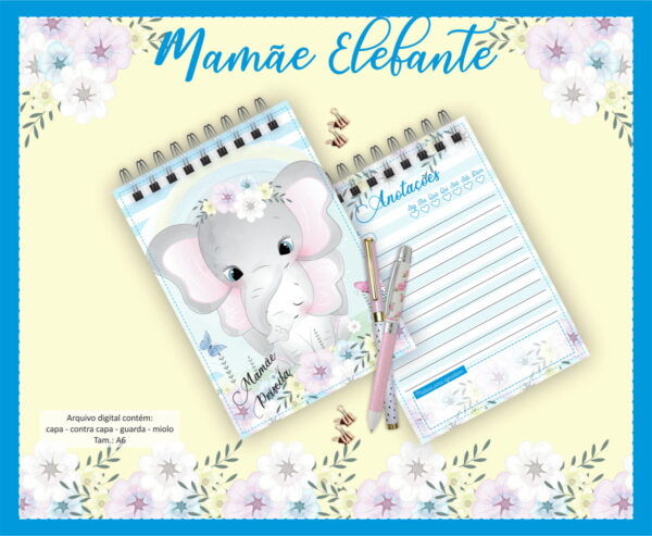 Bloquinho Mamãe Elefante