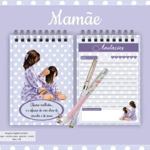 Bloquinho Mamãe - Modelo 2 8 Bloquinho Mamãe - Modelo 2