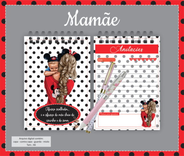 Bloquinho Mamãe - Modelo 4