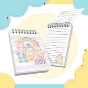 Bloquinho Ursinho Pooh Menina 18 Bloquinho Ursinho Pooh Menina