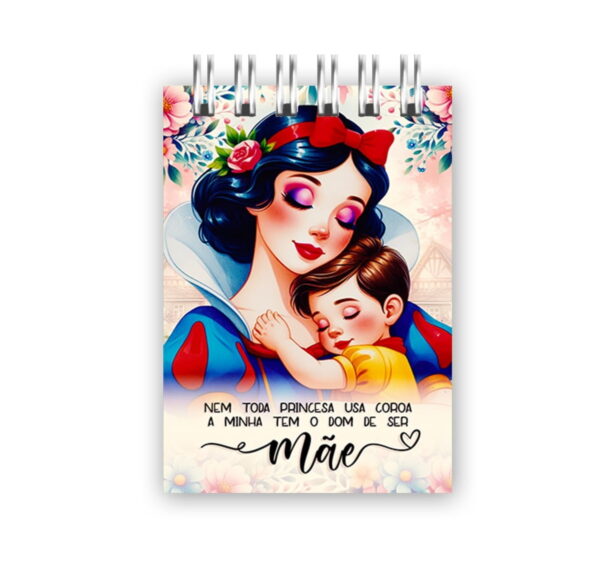 Bloquinhos Dia das Mães Princesas - Png e pdf
