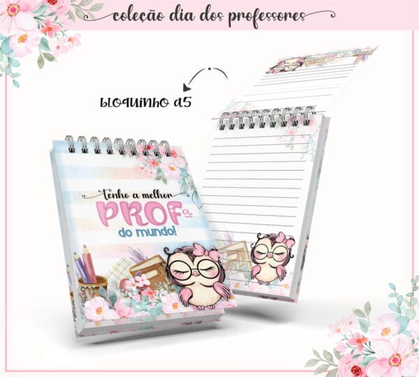Bloquinhos Dia dos Professores