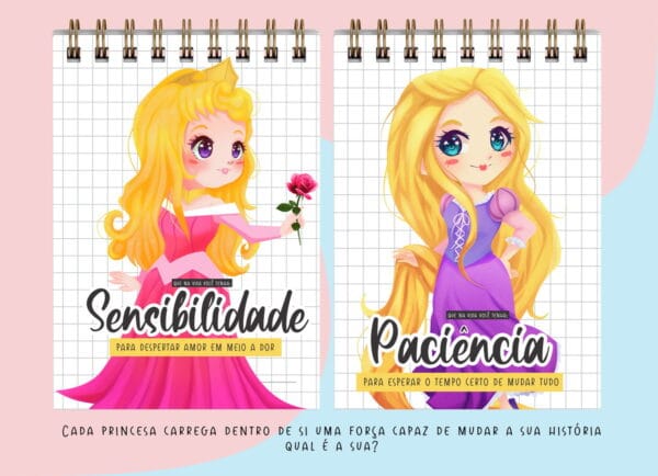Bloquinhos Princesas