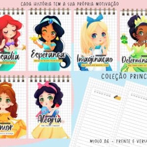 Bloquinhos Princesas