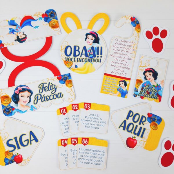 Caça aos Ovos Branca de Neve