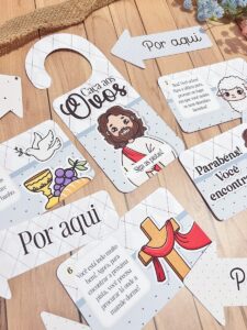 Caça aos Ovos Páscoa Cristã - Arquivo Digital
