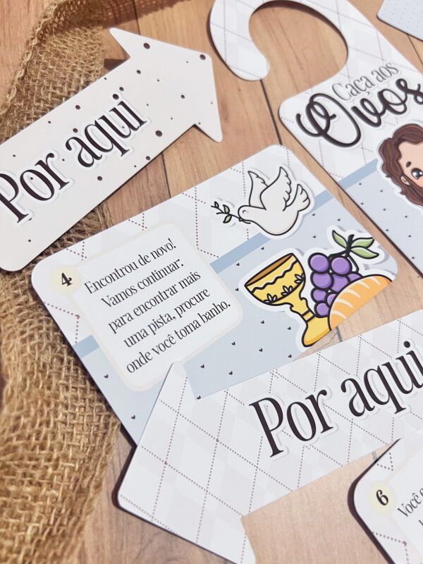 Caça aos Ovos Páscoa Cristã - Arquivo Digital