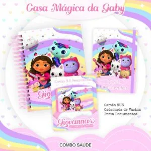 Caderneta de Saúde a Casa Mágica da Gabby 8 Caderneta de Saúde a Casa Mágica da Gabby