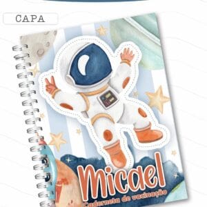 Caderneta de Saúde Astronauta Menino