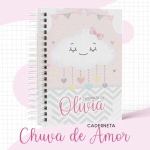 Caderneta de Saúde Chuva de Amor Clean - Arquivo Digital