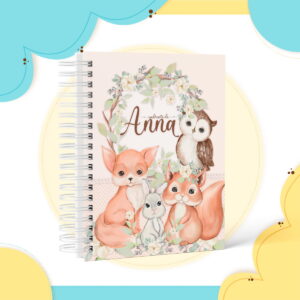 Caderneta de Vacina Animais Menina