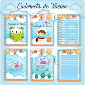 Caderneta de Vacina Astronauta - Arquivo Digital