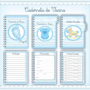 Caderneta de Vacina Baby Menino