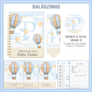 Caderneta de Vacina Balão Clean