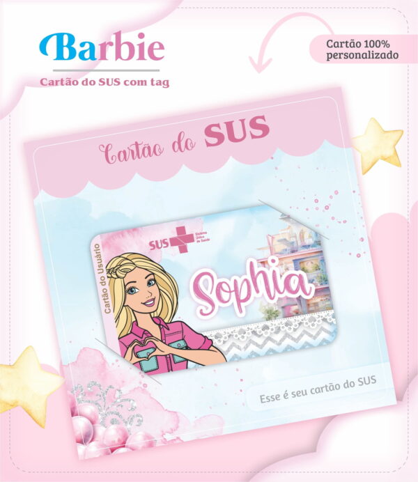 Caderneta de Vacina Barbie