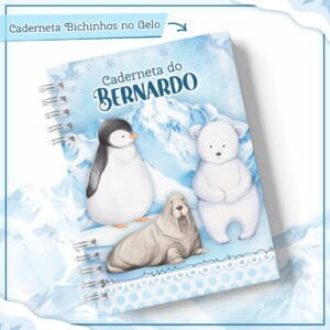 Caderneta de Vacina Bichinhos no Gelo