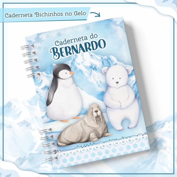 Caderneta de Vacina Bichinhos no Gelo