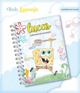 Caderneta de Vacina Bob Esponja