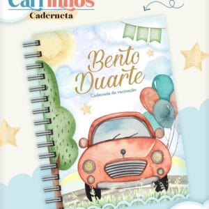 Caderneta de Vacina Carrinhos